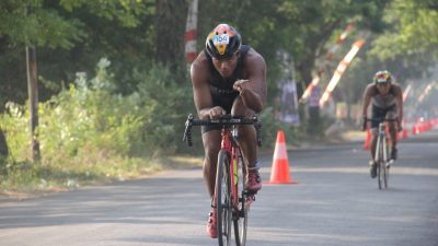 Kalahkan Eks Timnas Balap Sepeda, Atlet SEA Games Asal Jepara Raih Emas Triathlon di Porprov Jateng 2023