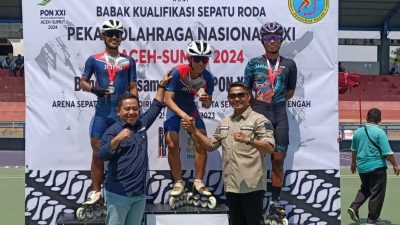 Hari Pertama Pra PON Sepatu Roda, Jateng Raih 3 Medali Emas