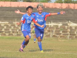 Khoirul Anam Cetak Hattrick, Kabupaten Kudus Raih Emas Sepak Bola Porprov Jateng 2023
