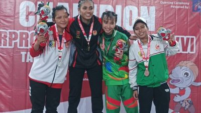Tuan Rumah Grobogan Dominasi Gulat Porprov Jateng 2023
