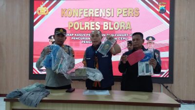 Usai Bobol Minimarket, Pemuda Ini Tinggalkan Pesan di Meja Kasir