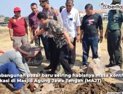 pembangunan pasar barito semarang