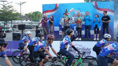 Bank Jateng Tour de Borobudur Kenalkan Potensi Jawa Tengah Lewat Sport Tourism