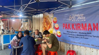Cuma 10 Ribu per Porsi, Begini Nikmatnya Es Puter Pak Kirman, Es Krim Legendaris Pinggir Jalan di Semarang