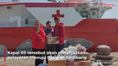 Video Mbak Ita Lepas Kapal RS Terapung Laksamana Malahayati
