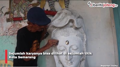 Video Seniman Patung Semarang Tak Henti Berkarya di Usia 72 Tahun