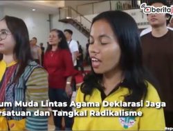 Video Kaum Muda Lintas Agama Deklarasi Jaga Persatuan dan Tangkal Radikalisme