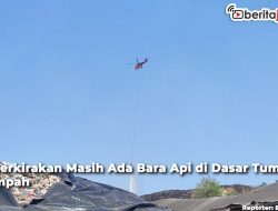Video Diperkirakan Masih Ada Bara Api di Dasar Tumpukan Sampah TPA Jatibarang