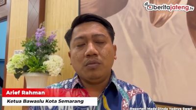 Video Kota Semarang Rawan Politik Uang, Ini Kata Bawaslu