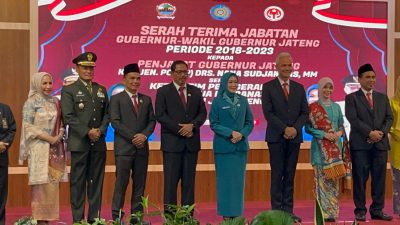 Resmi Jadi Pj Gubernur Jateng, Nana Sudjana Ungkap Kiprah di Kepolisian Jadi Modal Kepemimpinan