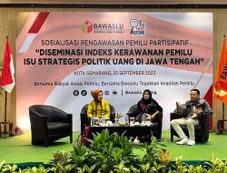 Politik Uang Indonesia Nomor 3 Tertinggi di Dunia, Bawaslu Ungkap 5 Wilayah Kategori Rawan Tinggi di Jateng
