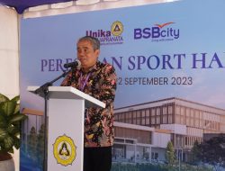 Peresmian Sport Hall Baru di Kampus SCU BSB Semarang