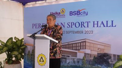 Peresmian Sport Hall Baru di Kampus SCU BSB Semarang