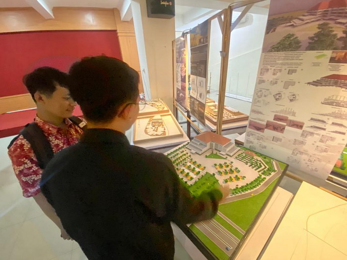 desain arsitektur futuristik