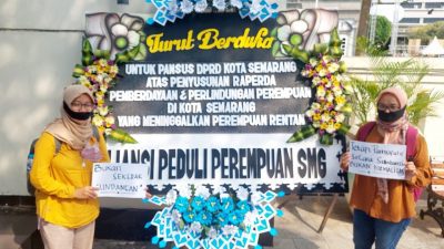 Aliansi Organisasi Peduli Perempuan Semarang Tuntut DPRD Kaji Ulang Perlindungan Perempuan