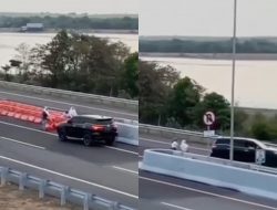 Viral Aksi Nekat Emak-emak Putar Balik di Tol Hingga Buka Pembatas Jalan