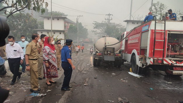 kebakaran jatibarang