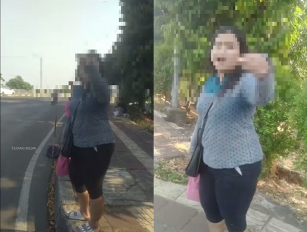 cekcok ojol dengan penumpang wanita