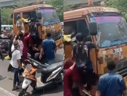 Viral Sopir Truk Dikeroyok Rombongan Pengantar Jenazah di Jakarta Utara