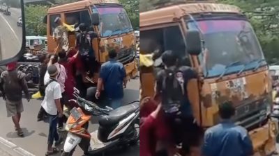 Viral Sopir Truk Dikeroyok Rombongan Pengantar Jenazah di Jakarta Utara