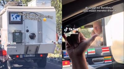Viral Pasangan Bule Lansia Keliling Dunia Sampai Surabaya, Bikin Netizen Iri!
