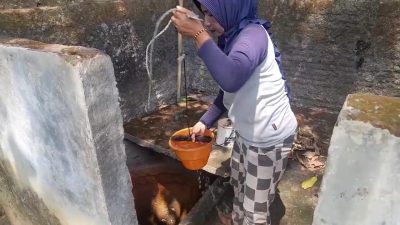 Imbas Kemarau Panjang, Warga di Blora Bergantung pada Sendang Kuno
