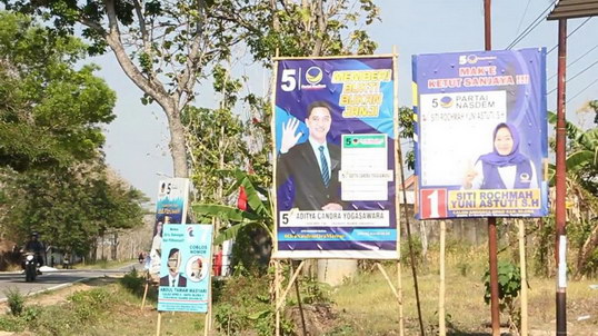 Baliho Caleg Blora,