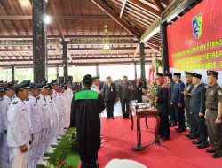 Lantik Kepala Desa Pilkades