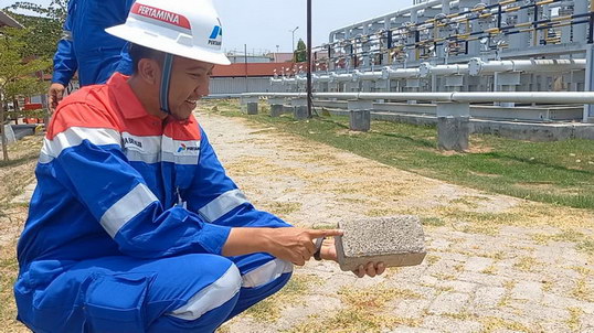 Limbah Gas Paving Blok