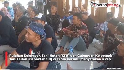 Video Warga Blora Bertekad Perjuangkan Ribuan Petani Hutan