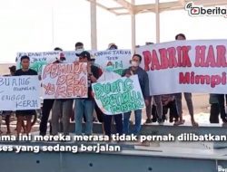 Video Geruduk Pabrik Kalsium, Warga Desa Jiken Minta Dijadikan Tenaga Kerja