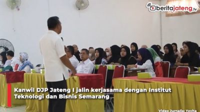 Video Kanwil DJP Jateng I Gandeng ITB Semarang Dirikan Tax Center