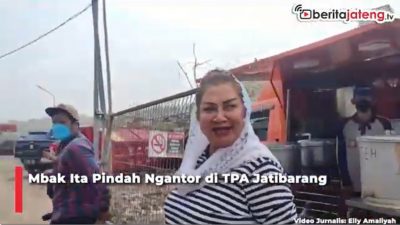 Video Mbak Ita Pindah Ngantor di TPA Jatibarang
