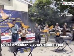 Video Bea Cukai Amankan 2 Juta Rokok Ilegal
