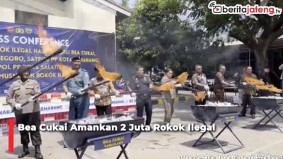 Video Bea Cukai Amankan 2 Juta Rokok Ilegal