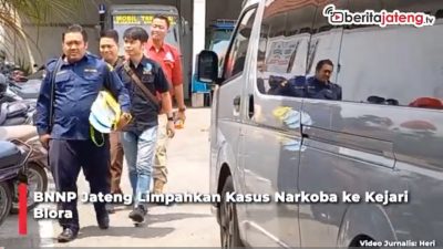 Video BNNP Jateng Limpahkan Kasus Narkoba ke Kejari Blora