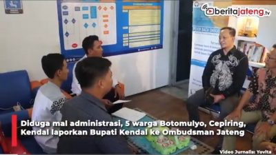 Video Bupati Kendal Dilaporkan ke Ombudsman Jateng