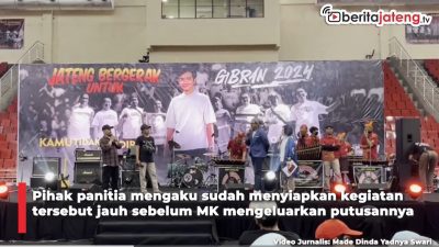 Video Ribuan Relawan Siap Kawal Gibran Hingga Jadi Cawapres
