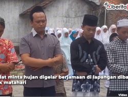 Video Ratusan Santri Gelar Sholat Istisqa