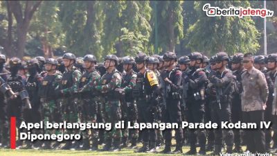 Video Gelar Pasukan Pengamanan Pemilu 2024