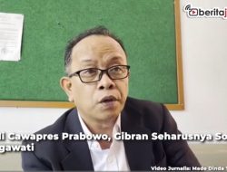 Video Jadi Cawapres Prabowo, Gibran Seharusnya Sowan Megawati