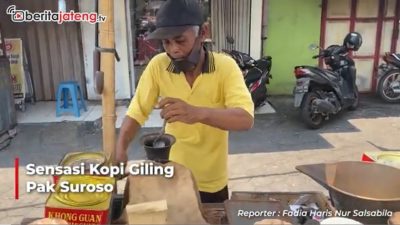 Video Sensasi Kopi Giling Pak Suroso