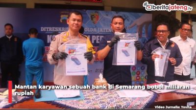 Video Mantan Karyawan Bobol Bank Miliaran Rupiah, Begini Modusnya