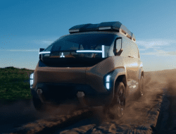 Tampil Futuristik Mirip Tesla Cybertruck, Begini Spesifikasi Unggulan Mitsubishi D:X Concept