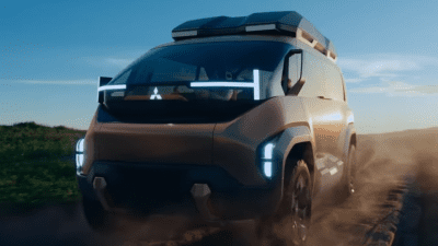 Tampil Futuristik Mirip Tesla Cybertruck, Begini Spesifikasi Unggulan Mitsubishi D:X Concept