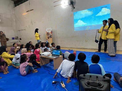 mahasiswa unnes sampah portable