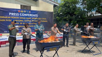 Kebakaran TPA Jatibarang Belum Padam, Bea Cukai Semarang Akan Musnahkan Rokok Ilegal di Cirebon