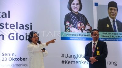 Kuliah Umum di Undip, Sri Mulyani Beri Pesan Penting Ini Pada Generasi Z