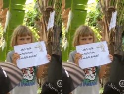 Viral Aksi Bocah Bule di Bali Bela Ikan Lele, Netizen: Memang Aktivis