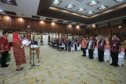 Walikota Lantik Pejabat Eselon II